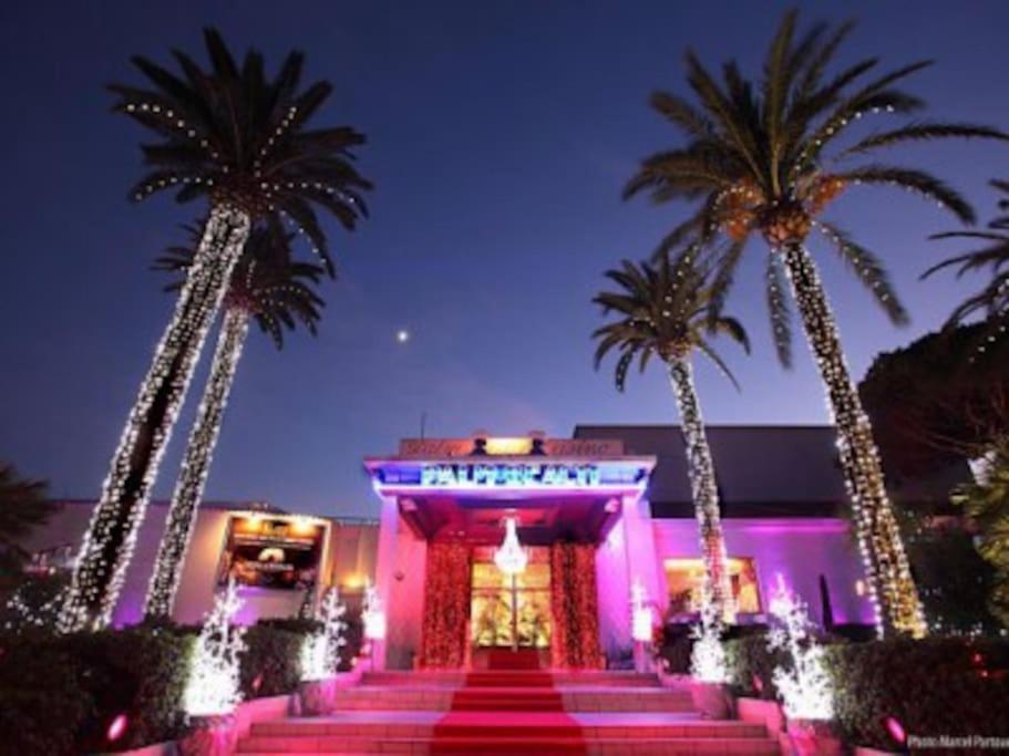 Cannes Palm Beach Parking, Clim, Wifi Plage 2' A Pieds Eksteriør billede